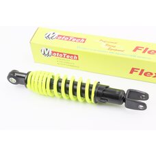 Амортизатор задний GY6/Suzuki - 275мм*d50мм (втулка 10мм / вилка 10мм) регулир., лимонный