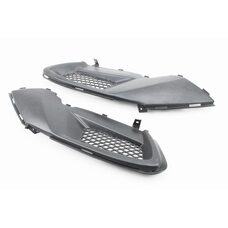 Viper - F1/F50 пластик - середній бічний (продовження підлоги) лівий+правий к-кт 2шт, ЧОРНИЙ