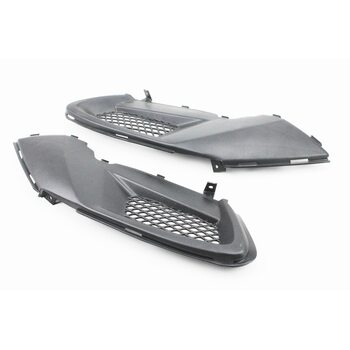 Viper - F1/F50 пластик - середній бічний (продовження підлоги) лівий+правий к-кт 2шт, ЧОРНИЙ