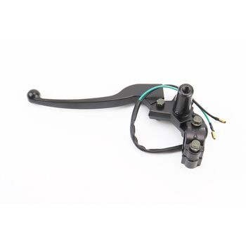 Рычаг руля левый с креплением под зеркало (М8 правая) GY6 125-150