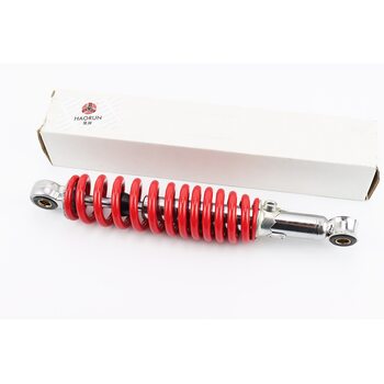 Амортизатор задний GY6/Honda - 280мм*d51мм (втулка 10мм / втулка 10мм) регулир., красный