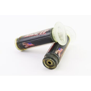 Рукоятка руля лев./пр. к-кт силикон RIDE IT, прозрачные