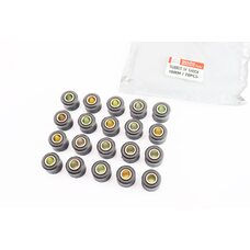 Сайлентблок амортизатора + втулка 10мм к-кт 20шт, ЧОРНИЙ, від 10шт -12%