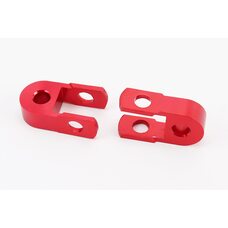 Удлинитель заднего амортизатора 27мм к-кт 2шт, красный