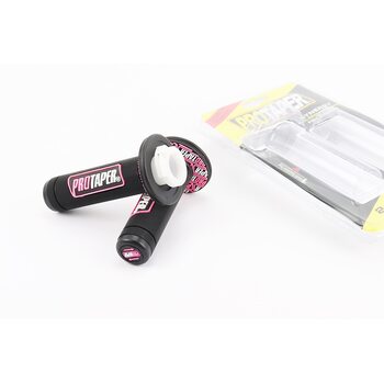 Рукоятка руля лів./пр. к-кт із вставкою, чорно-рожеві