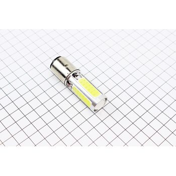 Лампа фары диодная BA20D - LED-4+1(линза)