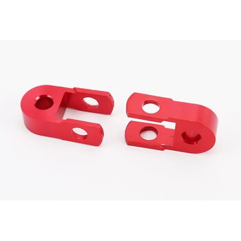 Подовжувач заднього амортизатора 27мм к-кт 2шт, червоний