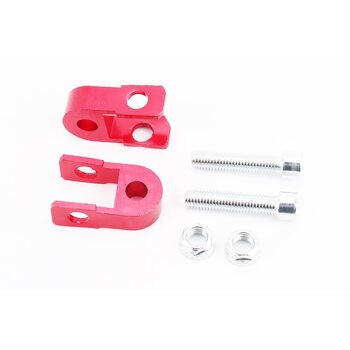 Подовжувач заднього амортизатора 25мм к-кт 2шт, червоний