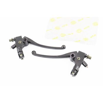 Важелі керма лівий, правий з кріпленням під дзеркало, к-кт 2шт (М10 права) МОТО CG / CB