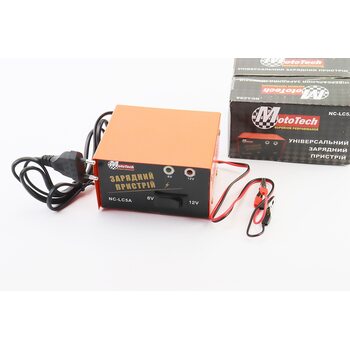 Зарядний пристрій для АКБ 6V / 12V стаціонарне
