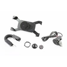 Тримач телефону на гнучкій ніжці + USB зарядка (мін. габарит телефону 60 * 124мм, макс. габарит 80 * 160мм)