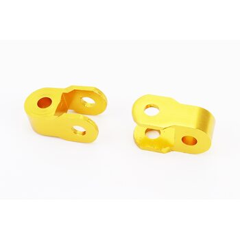 Подовжувач заднього амортизатора 27мм к-кт 2шт, жовтий