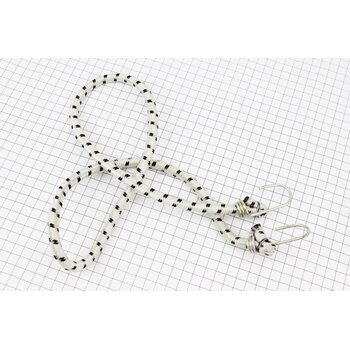 РЕЗИНКА БАГАЖНИКА круглая с крючками металл. 1,0метр (разные цвета)