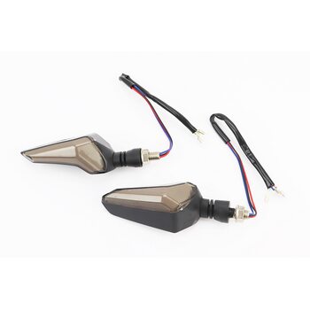 Поворот диодный на гибкой ножке + стоп сигнал/габарит LED ИЗГИБ малый, 2шт