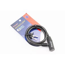 Замок протиугінний тросовий 800х8мм під ключ, TY414