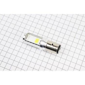 Лампа фары диодная BA20D - LED-2, тип 1