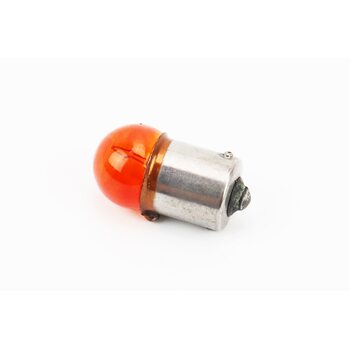 Лампа поворота (оранжевая с цоколем) 12V/10W G18