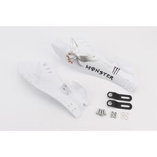 Захист для рук лів., прав. к-кт 2шт "MONSTER ENERGY" БІЛИЙ тип2