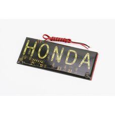 Табличка світлодіодна "HONDA" (12*5см)