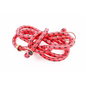 РЕЗИНКА БАГАЖНИКА круглая с крючками метал. 2,0метр (разные цвета)