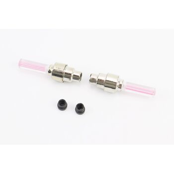 Ковпачок ніпелю "МАЯЧОК" що світиться ЧЕРВОНИЙ, 2шт