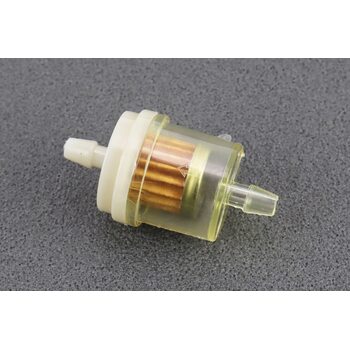 Фільтр паливний прозорий без магніту великий (елемент - папір)