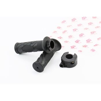 Рукоятка руля лев./пр. к-кт с хомутом троса газа 150cc