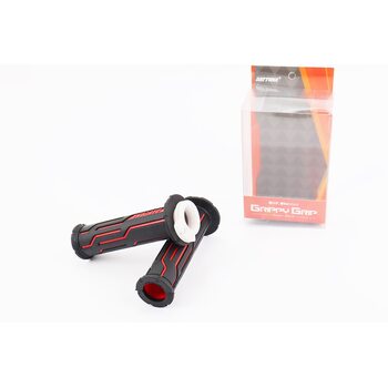 Рукоятка руля лев./пр. к-кт, черно-красные