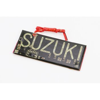 Табличка світлодіодна "SUZUKI" (12*5см)