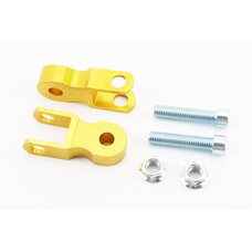 Подовжувач заднього амортизатора 45мм к-кт 2шт + болти + гайки, жовтий