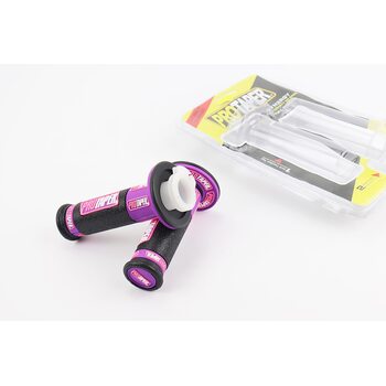 Рукоятка керма лів./пр. к-кт із вставкою, чорно-фіолетові