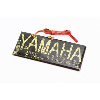 Табличка светодиодная "YAMAHA" (12*5см)