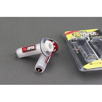 Рукоятка керма лів./пр. к-кт силікон прозорий, червоні