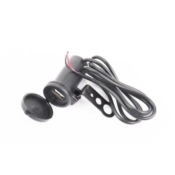 Зарядка USB універсальна на 1 вихід, з кнопкою вкл/викл (з кронштейном)