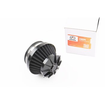 Фильтр воздушный нулевой 35/50мм прямой "конус" черный (малый)