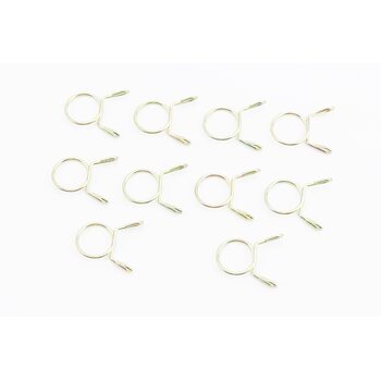 Затискач шланга паливного (хомут) 14мм, к-кт 10шт