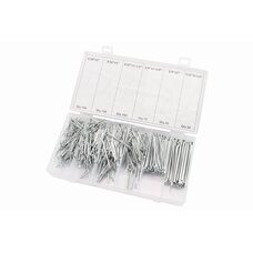 Набір шплінтів голчастих (L-32;d-1,3, L-35;d-2, L-45;d-2,2, L-40;d-2,4, L-61;d-2,3, L-73;d-3,2) 6 видів, 555шт