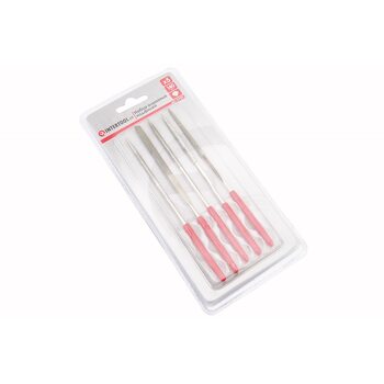 Набор алмазных надфилей 5шт, 140мм HT-3709