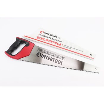 Ножовка по дереву 450мм, 7TPI, закаленный зуб, 3D заточка HT-3105