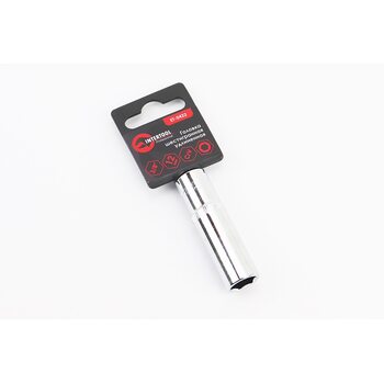 Головка торцевая 6-гранная удлиненная 3/8" 12мм CrV ET-0422