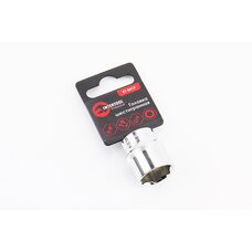 Головка торцевая 6-гранная 3/8" 19мм CrV ET-0419