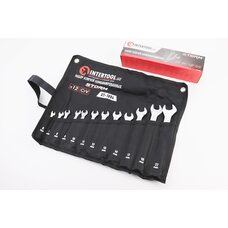 Набір ключів комбінованих 12шт (6/7/8/9/10/11/12/13/14/17/19/22мм) "згорток" DIN3113, STORM XT-1004