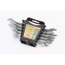 Набір ключів ріжкових 6шт (6х7/8х9/10х11/12х13/14х15/16х17мм) "пластиковий тримач" 70-2106