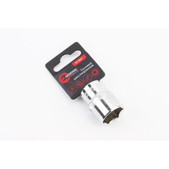 Головка торцевая 6-гранная 1/2" 21х38мм CrV ET-0021