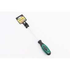 Викрутка магнітна шліцева HEX SL5x150мм ручка з TPR покриттям 45-8515