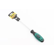 Отвёртка магнитная шлицевая HEX SL6х150мм ручка с TPR покрытием 45-8615