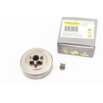 Тарілка зчеплення "зірка" 3/8-6 MS-170/171/180/181/190T/191T/210/211/230/250 + підшипник