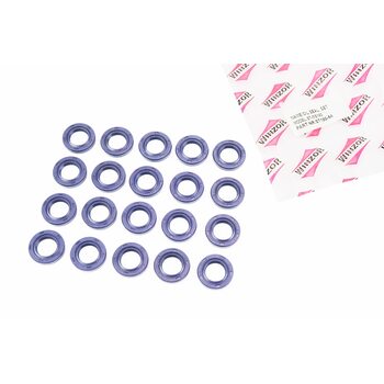 Сальник (15x25x5) к-кт 20шт, MS-170/171/180/181/190/191/210/211/211C/230/231/250/270/271/280/291/311/391-лів. або прав., синій