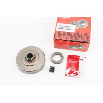 Тарілка зчеплення + зірка 3/8-7 MS-290/310/311/390/391 + підшипник+мастило