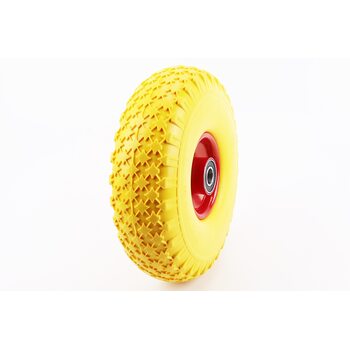 Колесо на тачку "Силикон" 4,00-4, под ось 20мм